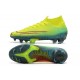 Nike Men's Mercurial Superfly 4 FG Football Cleats Volt Hyper Pink Black