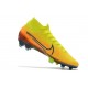 Nike Men's Mercurial Superfly 4 FG Football Cleats Volt Hyper Pink Black