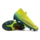 Nike Men's Mercurial Superfly 4 FG Football Cleats Volt Hyper Pink Black