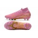 Nike Mercurial Superfly 7 Elite FG Top Cleats Pink Gold