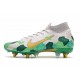 Nike Mercurial Superfly VII Elite SG-PRO AC Mbappe White Green Gold