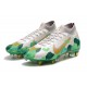 Nike Mercurial Superfly VII Elite SG-PRO AC Mbappe White Green Gold