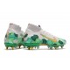 Nike Mercurial Superfly VII Elite SG-PRO AC Mbappe White Green Gold