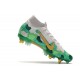 Nike Mercurial Superfly VII Elite SG-PRO AC Mbappe White Green Gold