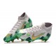 Nike Mercurial Superfly VII Elite SG-PRO AC Mbappe White Green Gold