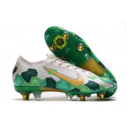 Nike Mercurial Vapor 13 Elite SG-Pro AC Mbappe Grey Gold Green