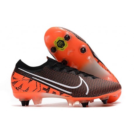 Nike Mercurial Vapor 13 Elite SG-Pro AC Black White Hyper Crimson