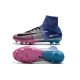 Nike Mercurial Superfly V Tech Craft FG Soccer Cleats Pink Blue White