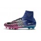 Nike Mercurial Superfly V Tech Craft FG Soccer Cleats Pink Blue White