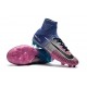 Nike Mercurial Superfly V Tech Craft FG Soccer Cleats Pink Blue White