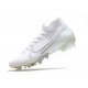 Nike Mercurial Superfly 7 Elite AG-PRO Boots White