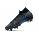 Nike Mercurial Superfly VII Elite SG-PRO AC Black Blue