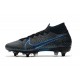 Nike Mercurial Superfly VII Elite SG-PRO AC Black Blue