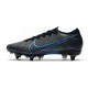 Nike Mercurial Vapor 13 Elite SG-Pro AC Black Blue