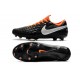 Soccer Boots Nike Tiempo Legend 8 FG Black White Orange