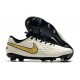 Soccer Boots Nike Tiempo Legend 8 FG White Gold Black