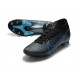 Nike Mercurial Superfly 7 Elite AG-PRO Boots Black Blue