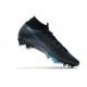 Nike Mercurial Superfly 7 Elite AG-PRO Boots Black Blue