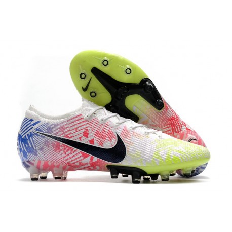 Nike Mercurial Vapor XIII Elite AG-PRO Neymar White Black Blue Volt