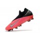 Nike Phantom VSN II Elite DF FG Laser Crimson Metallic Silver Black