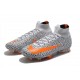 Nike Mercurial Superfly VII Elite DF CR7 FG White Black Orange
