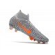 Nike Mercurial Superfly VII Elite DF CR7 FG White Black Orange