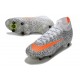 Nike Mercurial Superfly VII Elite SG AC CR7 Safari -White Orange Black