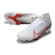 Nike Mercurial Superfly VII Elite FG LAB2 - White Laser Crimson Black