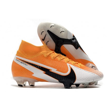 Nike Mercurial Superfly VII Elite DF FG Daybreak - Orange Black White