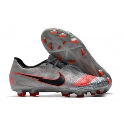 Nike Phantom Vnm Elite FG Soccer Boot -Bomber Grey Black Red