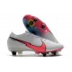 Nike Mercurial Vapor XIII Elite SG Anti Clog White Crimson Blue