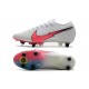 Nike Mercurial Vapor XIII Elite SG Anti Clog White Crimson Blue