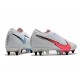 Nike Mercurial Vapor XIII Elite SG Anti Clog White Crimson Blue