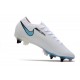 Nike Mercurial Vapor XIII Elite SG Anti Clog White Crimson Blue