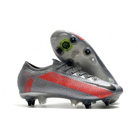 Nike Mercurial Vapor XIII Elite SG Anti Clog Bomber Grey Black