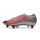 Nike Mercurial Vapor XIII Elite SG Anti Clog Bomber Grey Black