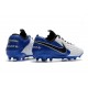 Nike Tiempo Legend VIII Elite FG Cleat White Blue Black