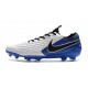 Nike Tiempo Legend VIII Elite FG Cleat White Blue Black