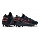 Nike Tiempo Legend VIII Elite FG Cleat Black Pink