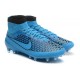 2016 Nike Magista Obra Firm-Ground Soccer Shoes Turquoise Blue Black