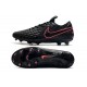 Nike Tiempo Legend VIII Elite FG Cleat Black Pink