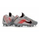 Nike Tiempo Legend VIII Elite FG Cleat Bomber Grey Black Red