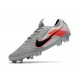 Nike Tiempo Legend VIII Elite FG Cleat Bomber Grey Black Red