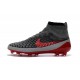 New Shoes - Nike Magista Obra Firm-Ground Football Cleats Grey Black Red