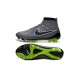Nike Magista Obra FG Soccer Cleats - Low Price Grey Black Green