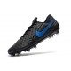 New Shoes - Nike Tiempo Legend VI FG Soccer Cleats Black Blue