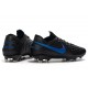 New Shoes - Nike Tiempo Legend VI FG Soccer Cleats Black Blue