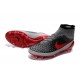 New Shoes - Nike Magista Obra Firm-Ground Football Cleats Grey Black Red