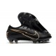 New Nike Mercurial Vapor 13 Elite FG Leather Black Golden