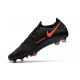 Nike Phantom GT Elite FG New Cleats Black Dark Smoke Grey Chile Red